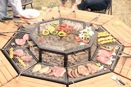 Barbecue Grill Table 009