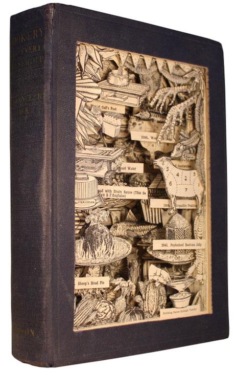 Discarded Books Transformed Into Exploding 3D Collages 006
