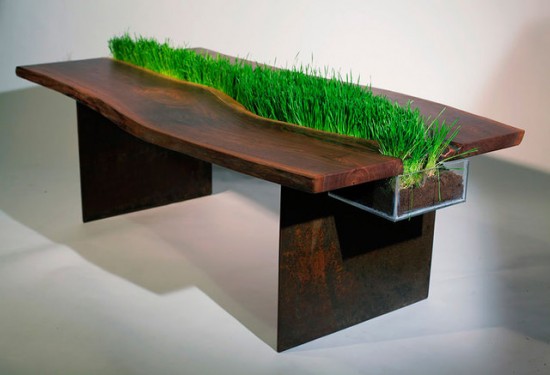 Grass Table for Cats