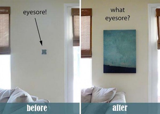 Here Are 19 Creative Ways To Hide Ugly Stuff Around The House 014