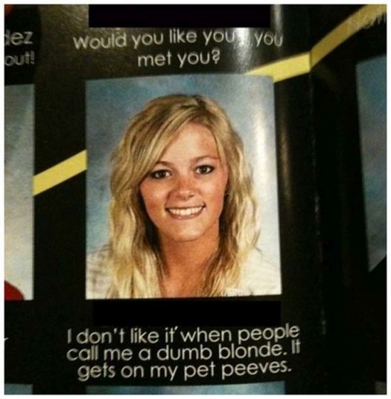 Hilarious Quotes From The School Yearbook 004