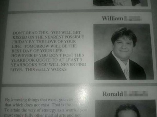 Hilarious Quotes From The School Yearbook 005