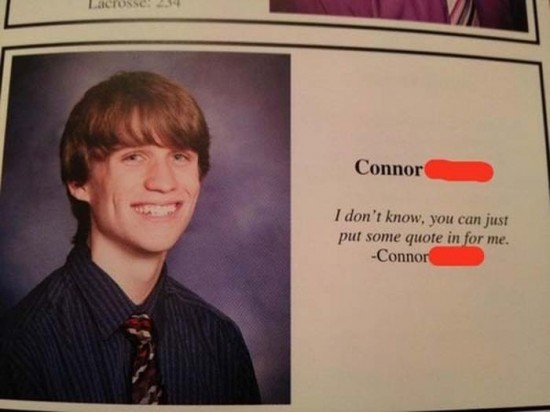 Hilarious Quotes From The School Yearbook 008