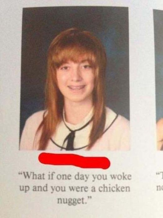 Hilarious Quotes From The School Yearbook 015