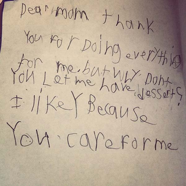 Kids Wrote Brutally Honest Cards For Their Mothers 002