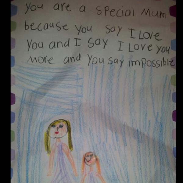 Kids Wrote Brutally Honest Cards For Their Mothers 012