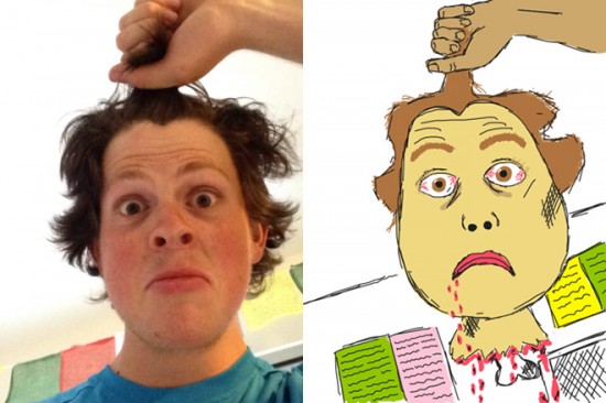 Parody Drawings of Selfies 014