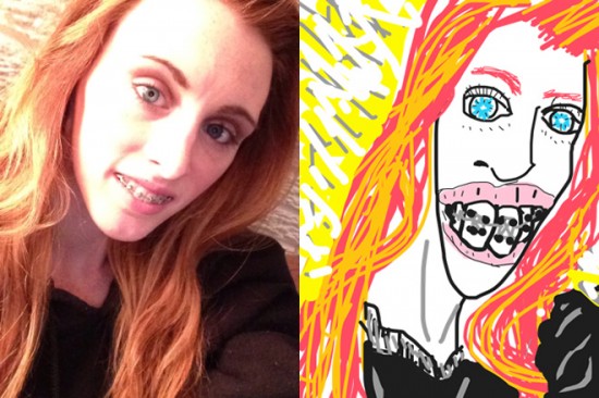 Parody Drawings of Selfies 021