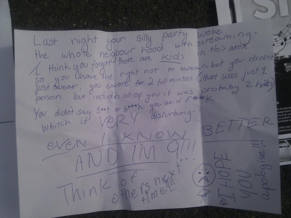 The Funniest Notes Written By Kids 002