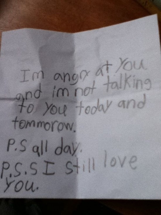 The Funniest Notes Written By Kids 023