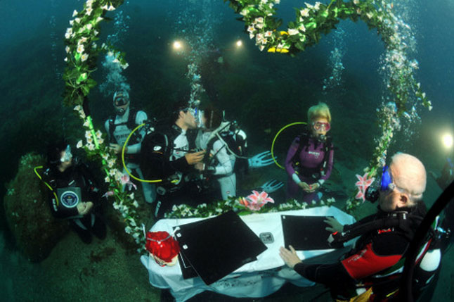 The Underwater Wedding