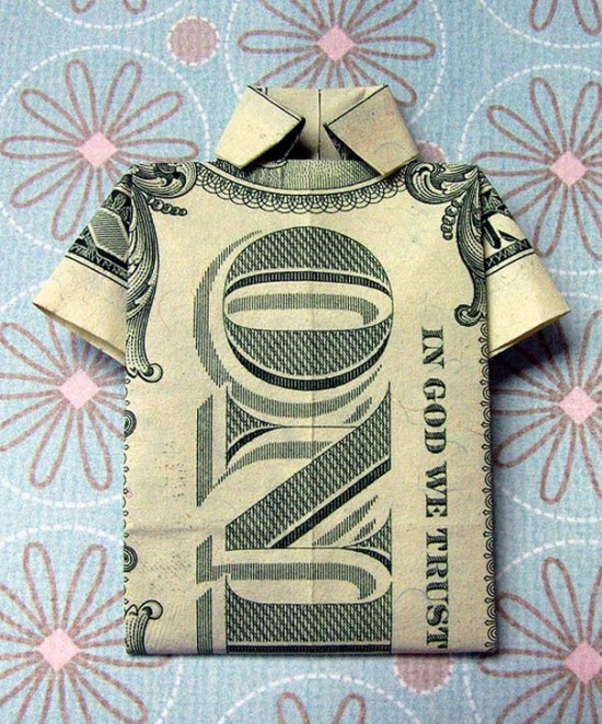 20 Cool Examples of Dollar Bill Origami 001