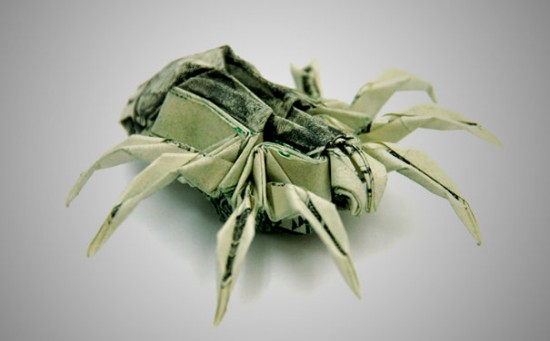 20 Cool Examples of Dollar Bill Origami 005