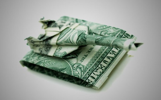 20 Cool Examples of Dollar Bill Origami 006
