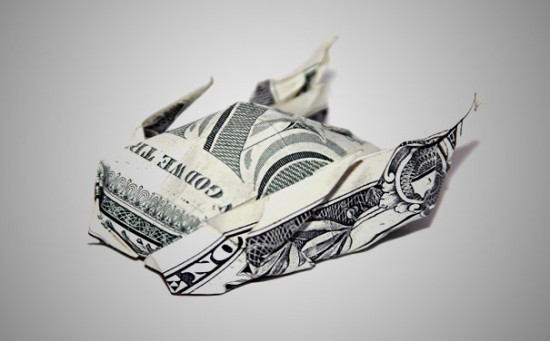 20 Cool Examples of Dollar Bill Origami 009