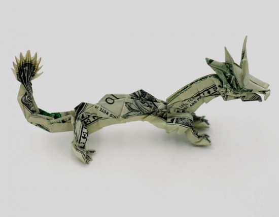 20 Cool Examples of Dollar Bill Origami 014