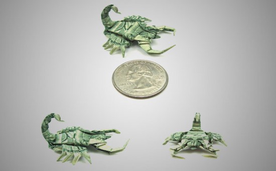 20 Cool Examples of Dollar Bill Origami 018