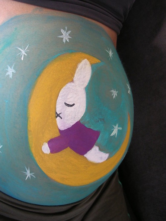 Amazing Pregnant Belly Paintings 010