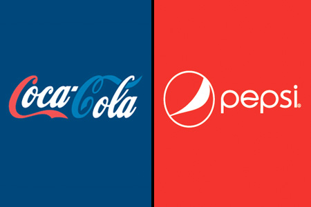 Coca-Cola and Pepsi