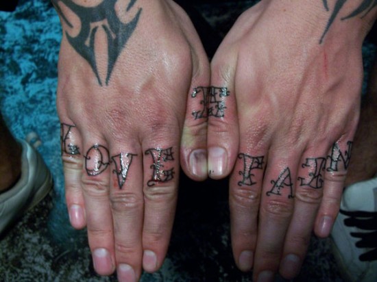 Cool And Trendy Knuckle Tattoo Designs For Guys 003