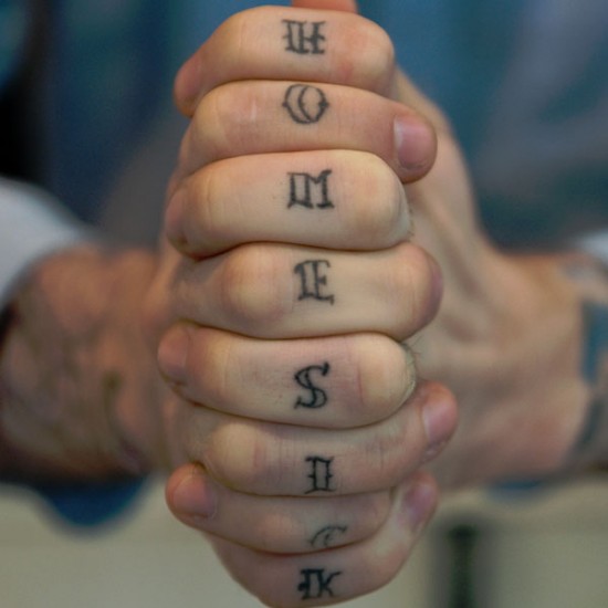 Cool And Trendy Knuckle Tattoo Designs For Guys 004