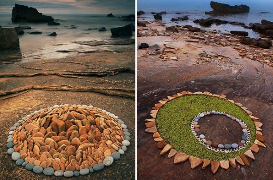 Gorgeous Earth Art This Artist Rearranges Nature to Make it Even More Beautiful 006