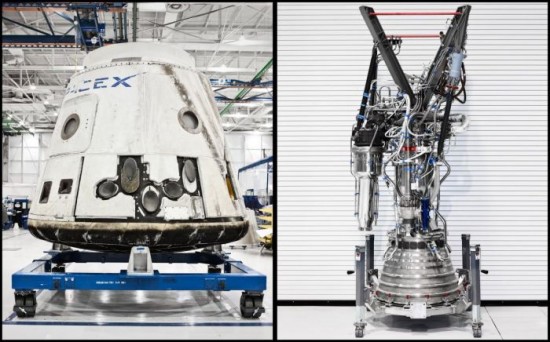 Merlin 1D SpaceX Engine