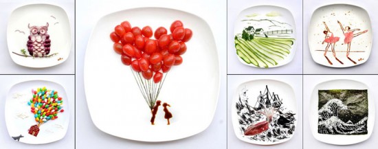 Painting with Food by Red Hong Yi 001