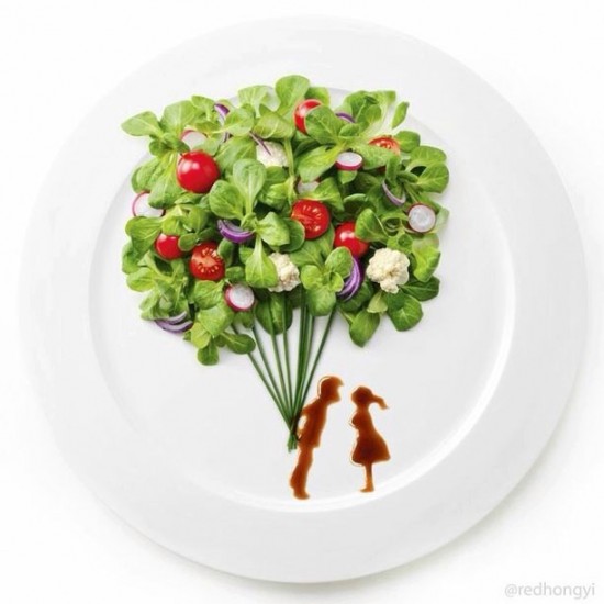 Painting with Food by Red Hong Yi 006