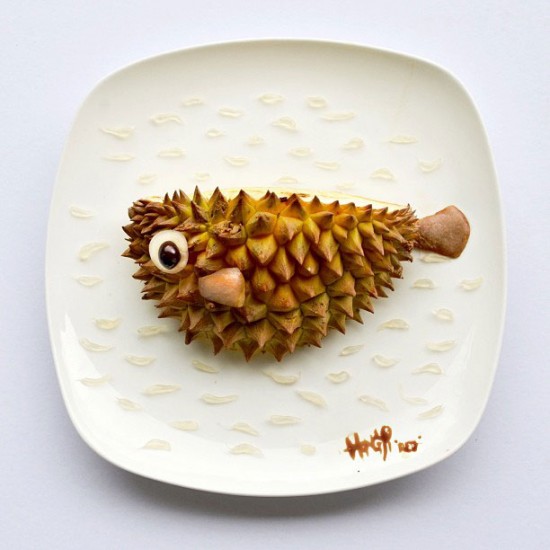 Painting with Food by Red Hong Yi 007