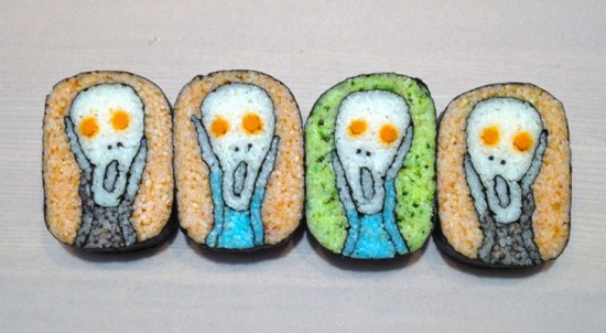 Sushi Roll Art by Japanese Artist Takayo Kiyota 001