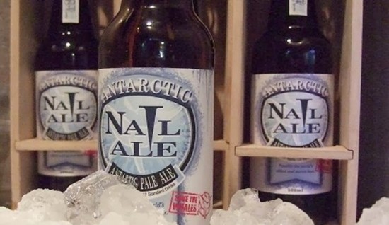 The most expensive beer in the world. Antarctic Nail Ale, $1,815 per bottle