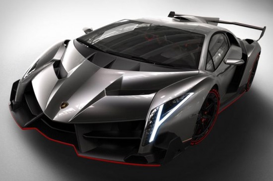 The most expensive car in the world. Lamborghini Veneno, 4.6 million