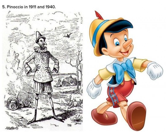 These Cartoon Characters Have Come A Long Way 006