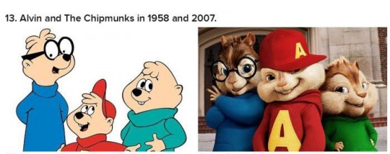 These Cartoon Characters Have Come A Long Way 014