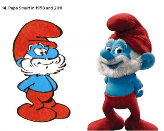 These Cartoon Characters Have Come A Long Way 015