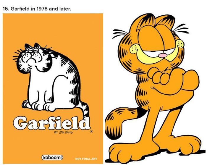 These Cartoon Characters Have Come A Long Way 017