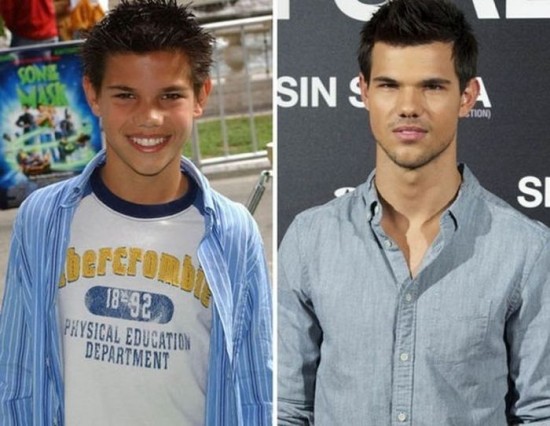 Taylor Lautner – 2005 and now