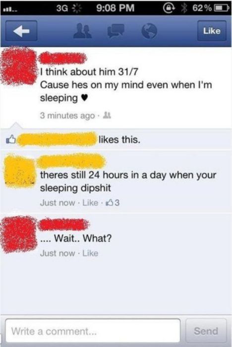The Dumbest People Comment On Facebook 011