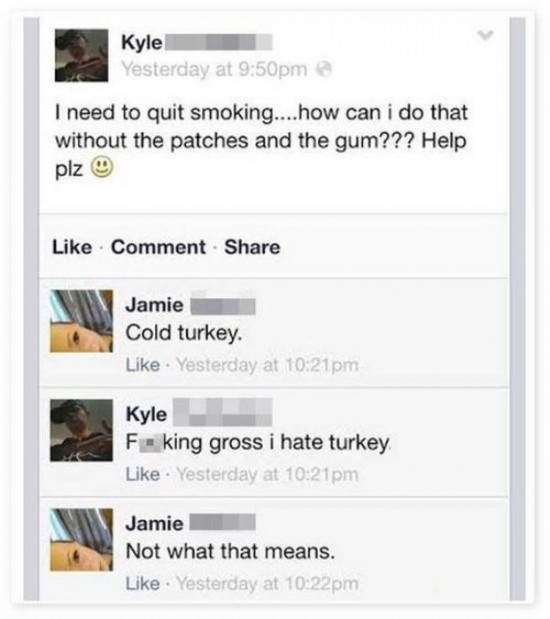 The Dumbest People Comment On Facebook 023