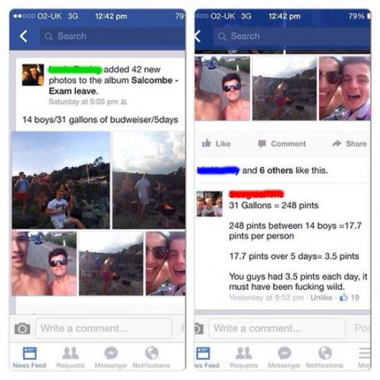 The Dumbest People Comment On Facebook 029
