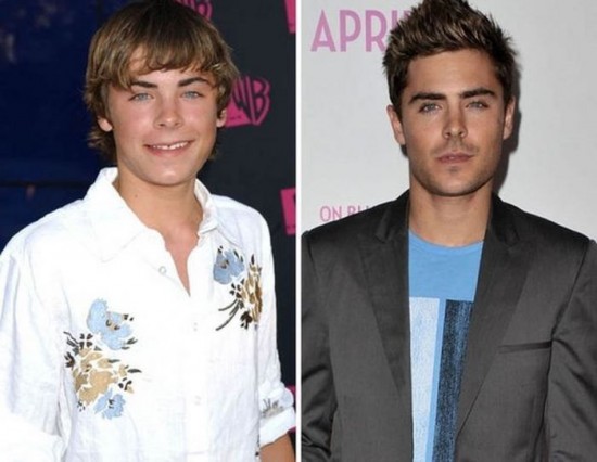 Zac Efron – 2004 and now