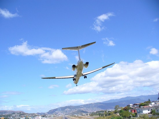 Toncontín International Airport in Honduras