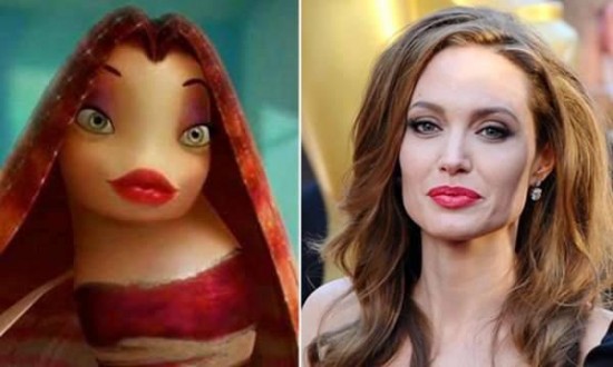 Angelina Jolie – Lola from Shark Tale